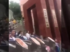 شبه التلقائي رفرف الحاجز الباب الدوار محطة قطار العائق الباب الدوار