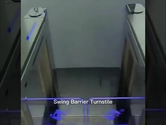 بوابات الباب الدوار الإلكترونية Sunproof ، بوابة حاجز التأرجح الراقية للدخول