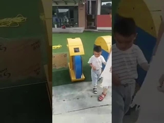 40p / دقيقة Kindergarten Swing Barrier Gate Turnstile 0.2s لملعب الأطفال