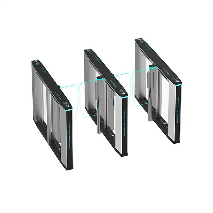 مكتب 40-60p / m Speed ​​بوابة الباب الدوار Biometric Access Control with Servo Driving Motor