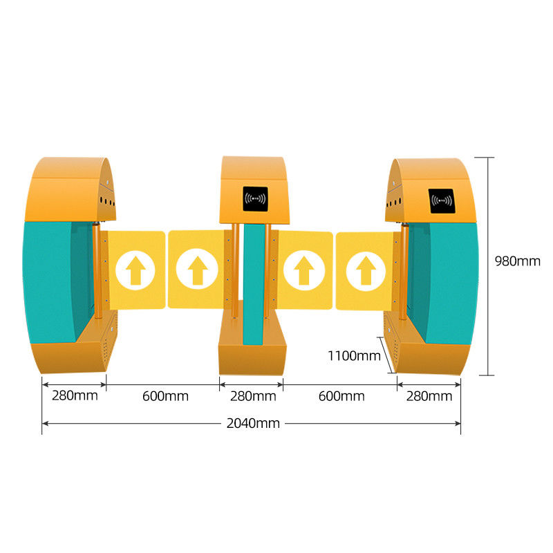 40p / دقيقة Kindergarten يتأرجح Barrier بوابة الباب الدوار 0.2s لملعب الأطفال